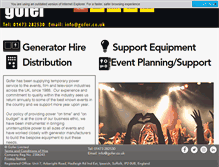 Tablet Screenshot of gofer.co.uk